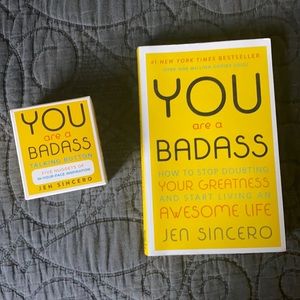 You are a Badass Book with Talking Button, Sincero